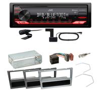 JVC KD-X282DBT Bluetooth Einbauset für Opel Omega B Meriva A Agila Vivaro