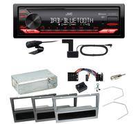 JVC KD-X282DBT Bluetooth Einbauset für Opel Omega B Meriva A Agila Vivaro