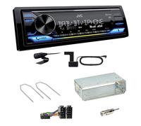 JVC KD-X472DBT Digitalradio USB FLAC Einbauset für Dacia Logan Sandero bis 2011