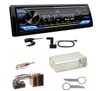 JVC KD-X472DBT Digitalradio USB MP3 Einbauset für Mercedes SLK R170 W208 W210
