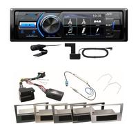 JVC KD-X561DBT Dgitalradio Bluetooth USB Einbauset für Astra H Corsa D Zafira B