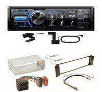 JVC KD-X561DBT Digitalradio Bluetooth FLAC USB Einbauset für Seat Leon Toledo 1M