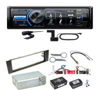 JVC KD-X561DBT Digitalradio Bluetooth USB Einbauset für Audi A3 8P 8PA