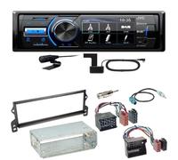 JVC KD-X561DBT Digitalradio Bluetooth USB Einbauset für MINI R50 R52 R53