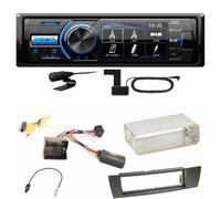 JVC KD-X561DBT Auto Media-Receiver Schwarz, Blau 180 W Bluetooth