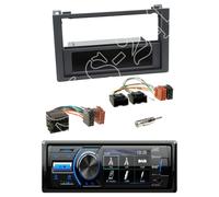 JVC KD-X561DBT Radio DAB+ Bluetooth Mit Einbauset für Saab 9-3 YS3F
