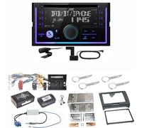 JVC KW-DB95BT Bluetooth Digitalradio Einbauset für Audi TT 8J
