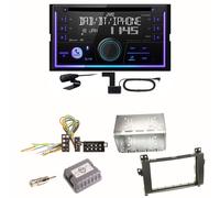 JVC KW-DB95BT Bluetooth Digitalradio Einbauset für Mercedes Vito Viano W639