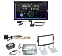 JVC KW-DB95BT Bluetooth Digitalradio USB CD Einbauset für Dacia Dokker Sandero