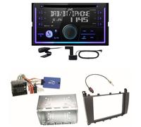 JVC KW-DB95BT Bluetooth Digitalradio USB CD Einbauset für Mercedes G Klasse W463