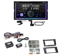 JVC KW-DB95BT Bluetooth Digitalradio USB CD Einbauset für Mercedes W211 CLS W219