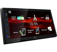 JVC KWM180DBT Doppel-DIN Moniceiver Bluetooth®-Freisprecheinrichtung, DAB+ Tuner, Anschluss für R
