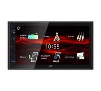 JVC KWM180DBT Doppel-DIN Moniceiver Bluetooth®-Freisprecheinrichtung, DAB+ Tuner, Anschluss für R