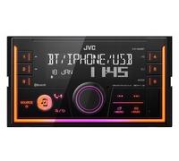 JVC KW-X850BT Mechless 2-Din Digitaler Media-Receiver mit Bluetooth, USB kompatibel mit iPhone/Android