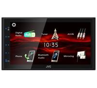 JVC KWM180DBT Doppel-DIN Moniceiver Bluetooth®-Freisprecheinrichtung, DAB+ Tuner, Anschluss für R