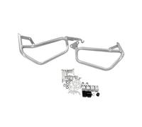 JVEIWAD Kompatibel mit Honda NT1100 DCT 2022-2024. Motorradrahmen-Fallschutzstangen, Motorschutz, Autobahn-Crash-Stoßstangen-Zubehör(B-Silver Lower)