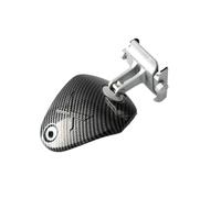 JVEIWAD Kompatibel Mit Yamaha Tricity 300 Tricity300 2023 Carbon Fiber Rear Hugger Fender Lenker Obere Wasserhahnabdeckung Shell + Telefonhalter Tricity(1set Carbon Sliver)