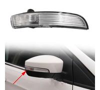 JWRET Auto Rückspiegel Blinker für F-ord EcoSport K-UGA 2013-2019, Rückspiegel Signalleuchte Außenspiegel Kontrollleuchte Blinker Abdeckung Links Rechts Zubehör,Right