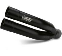 K.052.SDGB - Auspufftopf MIVV DOUBLE GUN Black KAWASAKI Z900 (20-)