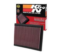 K&N 33-2070 Motorluftfilter: Hochleistung, Prämie, Abwaschbar, Ersatzfilter,Erhöhte Leistung, 1990-2006 (X3, Z4, 520i, 525i, 530i, Z3, 728i, 728iL, 323Ti, 523i, 528i, M3)