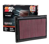 K&N 33-2381 Motorluftfilter: Hochleistung, Prämie, Abwaschbar, Ersatzfilter,Erhöhte Leistung, 2006-2018 (Avalon, Rav4, Camry Hybrid, Sai, ES300h, LS 460, LS600h)