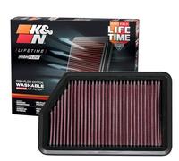 K&N Luftfilter 33-2451 Langzeitfilter für Hyundai Tucson 2.0L/2.4L 2010-2015, Kia Sportage III, Ceed