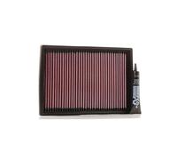 K&N 33-2649 Motorluftfilter: Hochleistung, Prämie, Abwaschbar, Ersatzfilter,Erhöhte Leistung, 1991-2007 (CTS-V, Caddy, Polo, Inca, Ibiza, Cordoba, Toledo, Felicia)