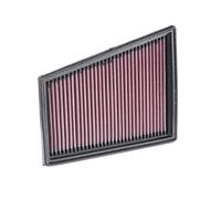 K&N Motorluftfilter 33-2849 – Hochleistung, abwaschbar, Ersatzfilter – 2002–2019
