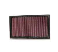 K&N 33-2912 Motorluftfilter: Hochleistung, Prämie, Abwaschbar, Ersatzfilter,Erhöhte Leistung, 2003-2015 (Viano, Vito)