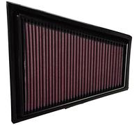 K&N 33-2963 Motorluftfilter: Hochleistung, Prämie, Abwaschbar, Ersatzfilter,Erhöhte Leistung, 2009-2017 (520i, 528i, Z4 sDrive 18i, Z4, Z4 sDrive 20i, Z4 sDrive 28i, 528i xDrive, X1, X1 20i, X1 28i)