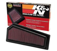 K&N 33-2965 Motorluftfilter: Hochleistung, Prämie, Abwaschbar, Ersatzfilter,Erhöhte Leistung, 2009-2015 (SLK200, SLK250, C180, C250, E200, E250)