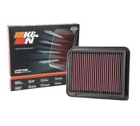 K&N Filters Luftfilter 33-3015 – Abwaschbar, Hochleistung – für Citroën & Mitsubishi (2003–2019)