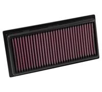 K&N 33-3016 Motorluftfilter: Hochleistung, Prämie, Abwaschbar, Ersatzfilter,Erhöhte Leistung, 2012-2019 (Attrage, Mirage, G4, Space Star, Xpander, Terios, Livina, Vios)