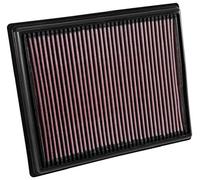 K&N Filters Luftfilter 33-3035 - Sport/Langzeitfilter, 232x31x283 mm