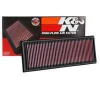 K&N Motorluftfilter 33-3039 – Hochleistung, abwaschbar – für Peugeot, Opel (2013–2019)