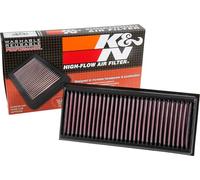 K&N Filters Luftfilter 33-3072 – abwaschbar, Hochleistung – für Mercedes‑Benz GLC/C‑Klasse/G‑Klasse