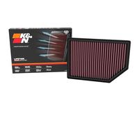 K&N 33-5125 Motorluftfilter: Hochleistung, Abwaschbar, Ersatzfilter, Erhöhte Leistung, Lebenslange Garantie.