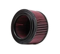 K&N E-0662 Waschbarer und wiederverwendbarer KFZ Tauschluftfilter Rot