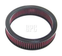 K&N E-1210 Waschbarer und wiederverwendbarer KFZ Tauschluftfilter Rot