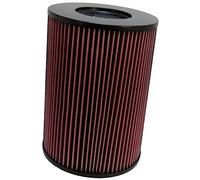 K&N E-1700 Waschbarer und wiederverwendbarer KFZ Tauschluftfilter, Rot