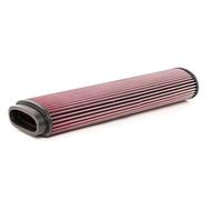 K&N E-2657 Waschbarer und wiederverwendbarer KFZ Tauschluftfilter, Rot
