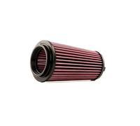 K&N E-2985 Waschbarer und wiederverwendbarer KFZ Tauschluftfilter Rot