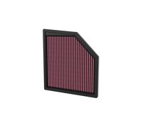 K&N Tauschluftfilter kompatibel mit BMW X1 (U11) & BMW Active Tourer (U06) (33-3180), Rot