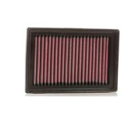K&N Filters Luftfilter 33-2485 – Sport- & Langzeitfilter, abwaschbar, erhöhte Leistung
