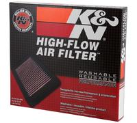 K&N 33-2873 Motorluftfilter: Hochleistung, Prämie, Abwaschbar, Ersatzfilter,Erhöhte Leistung, 2004-2016 (S60, S60 Cross Country,V40, V60, XC60, XC70, C70 II, V40 CII, Kuga, Modeo IV)
