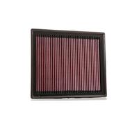K&N Filters Luftfilter 33-3035 - Sport/Langzeitfilter, 232x31x283 mm