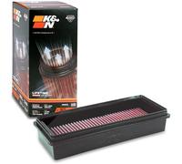 K&N 33-3028 Motorluftfilter: Hochleistung, Prämie, Abwaschbar, Ersatzfilter,Erhöhte Leistung, 2011-2019 (330d, 330d GT, 335d, 335d GT, 430d, 435d, 640d, X6, X6 M50d, X4, X5, and other select models)