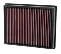 K&N Motorluftfilter: wiederverwendbar, alle 75.000 Meilen reinigen, waschbar, Ersatz-Autoluftfilter: kompatibel mit 2013-2019 Ford/Lincoln (Edge, Fusion, Galaxy, Mondeo, S-Max, Continental), 33-5000