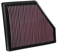 K&N Luftfilter kompatibel mit Chevrolet Camaro SS 6.2 2016- (33-5047), Rot