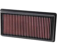 K&N Motorluftfilter: wiederverwendbar, alle 75.000 Meilen reinigen, waschbar, Ersatz-Autoluftfilter: kompatibel mit 2012-2019 CITROEN/PEUGEOT/OPEL/VAUXHALL (C-Elysee, C3, C1 II, C4 Cactus), 33- 3006